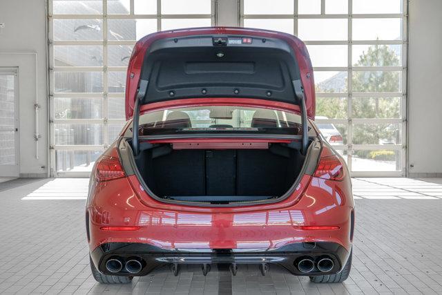 new 2025 Mercedes-Benz AMG C 43 car, priced at $76,360