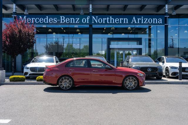 new 2025 Mercedes-Benz AMG C 43 car, priced at $76,360