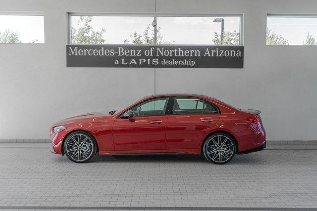 new 2025 Mercedes-Benz AMG C 43 car, priced at $76,360