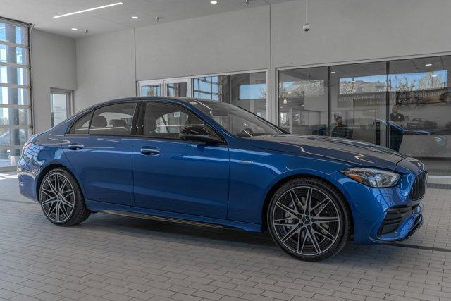 new 2025 Mercedes-Benz AMG C 43 car, priced at $78,000