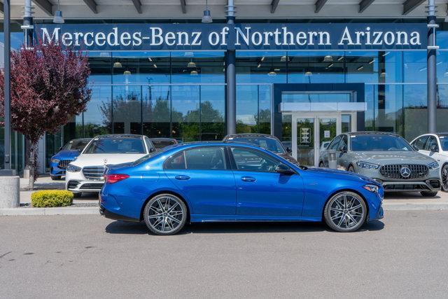 new 2025 Mercedes-Benz AMG C 43 car, priced at $78,000