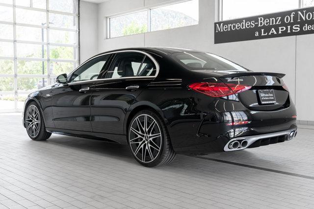 new 2024 Mercedes-Benz AMG C 43 car, priced at $72,530