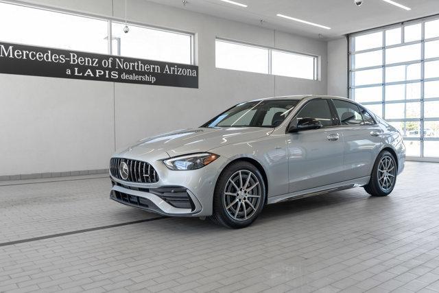 new 2024 Mercedes-Benz AMG C 43 car, priced at $69,705