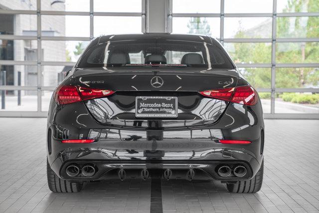 new 2024 Mercedes-Benz AMG C 43 car, priced at $71,105