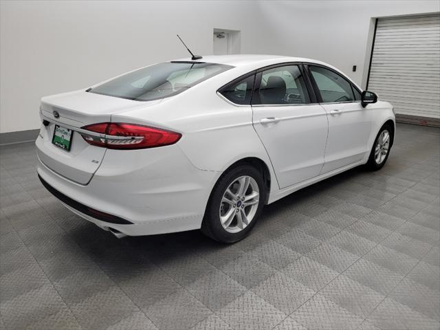 used 2018 Ford Fusion car, priced at $17,195