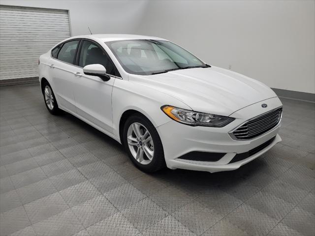 used 2018 Ford Fusion car, priced at $17,195