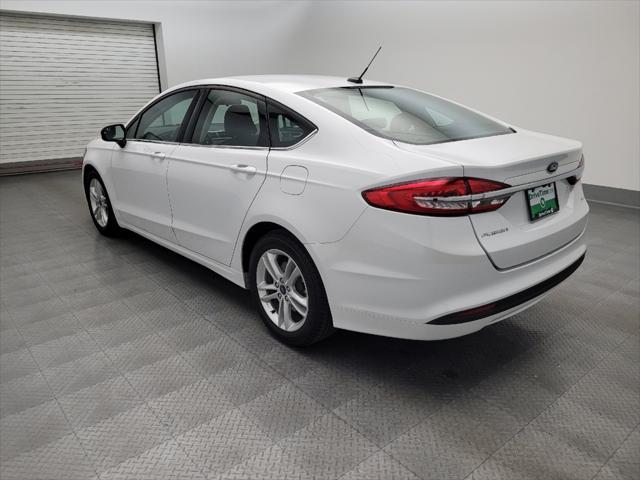 used 2018 Ford Fusion car, priced at $17,195