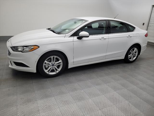 used 2018 Ford Fusion car, priced at $17,195