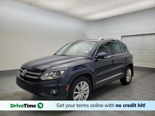 used 2016 Volkswagen Tiguan car, priced at $12,895