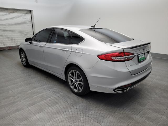 used 2017 Ford Fusion car, priced at $16,295