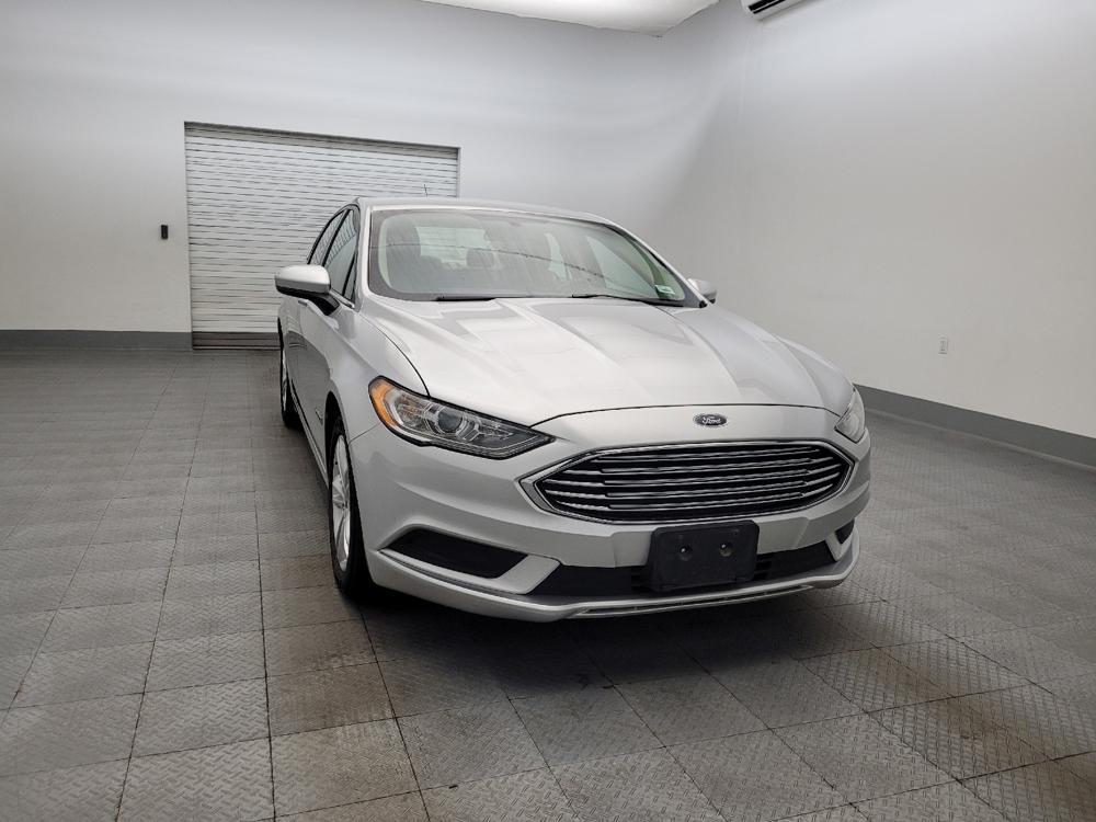 used 2018 Ford Fusion Hybrid car, priced at $14,595