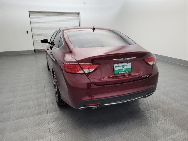 used 2015 Chrysler 200 car, priced at $18,095