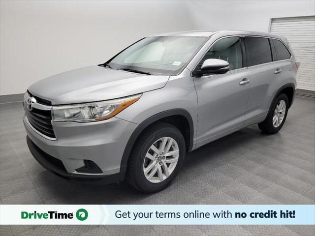 used 2016 Toyota Highlander car, priced at $19,495