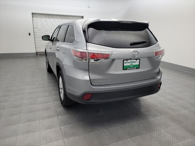 used 2016 Toyota Highlander car, priced at $19,495