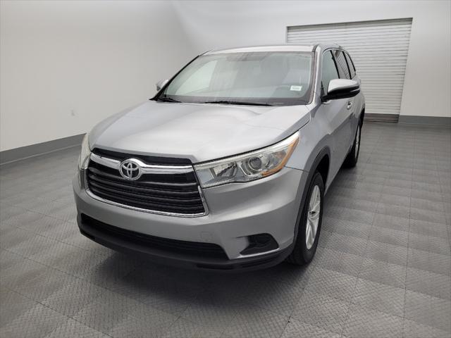 used 2016 Toyota Highlander car, priced at $19,495