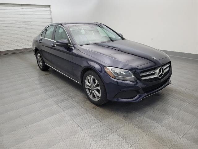 used 2018 Mercedes-Benz C-Class car, priced at $23,895