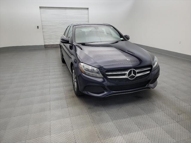 used 2018 Mercedes-Benz C-Class car, priced at $23,895