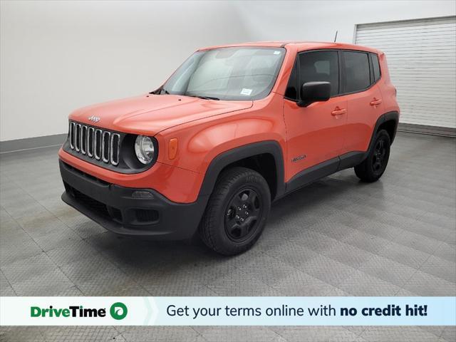 used 2018 Jeep Renegade car, priced at $14,595