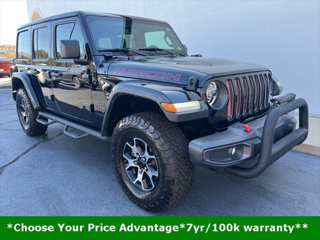 used 2021 Jeep Wrangler Unlimited car, priced at $39,775