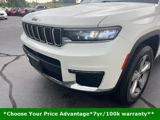 used 2021 Jeep Grand Cherokee L car, priced at $31,825