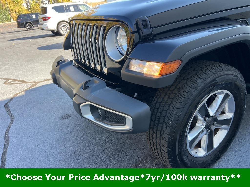 used 2022 Jeep Wrangler Unlimited car, priced at $36,800