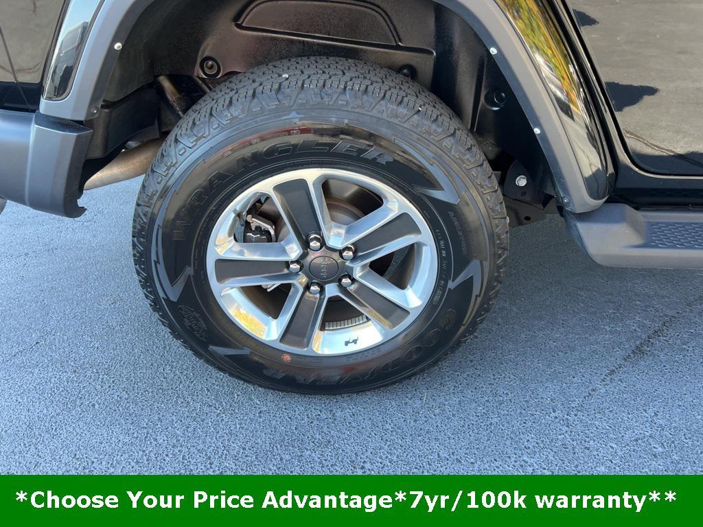 used 2022 Jeep Wrangler Unlimited car, priced at $36,800