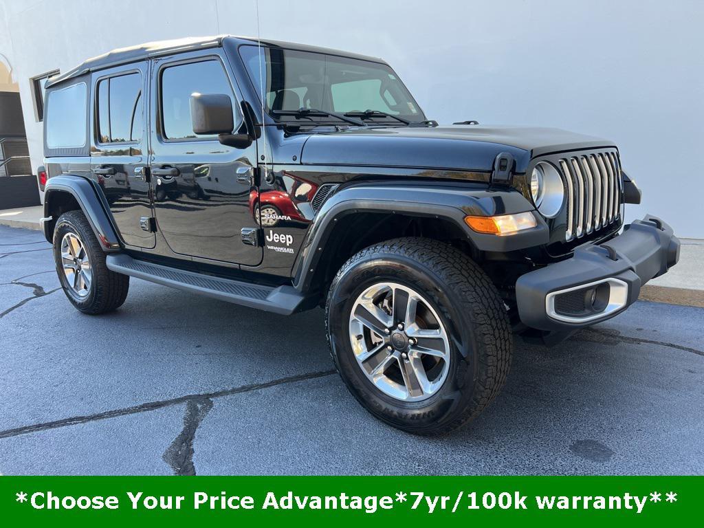 used 2022 Jeep Wrangler Unlimited car, priced at $36,800