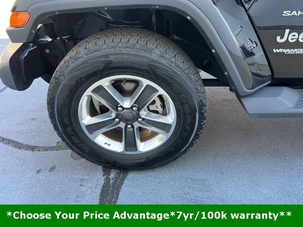 used 2022 Jeep Wrangler Unlimited car, priced at $36,800