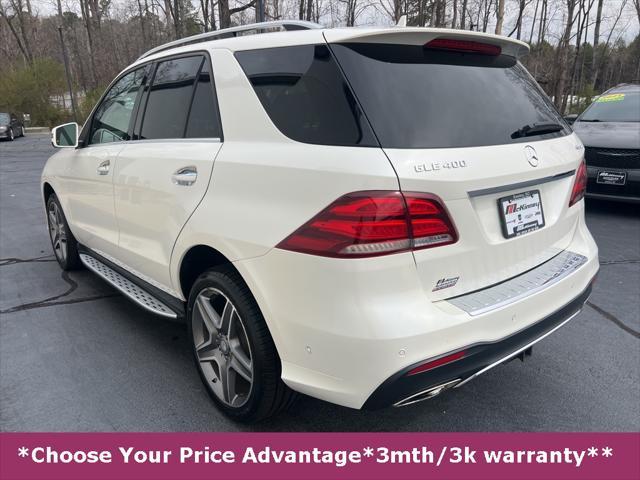 used 2017 Mercedes-Benz GLE 400 car, priced at $29,300