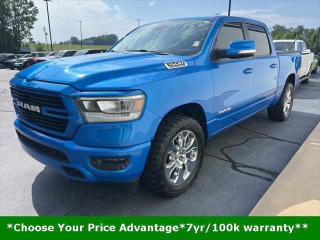 used 2020 Ram 1500 car, priced at $35,225