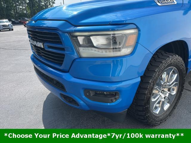 used 2020 Ram 1500 car, priced at $35,225