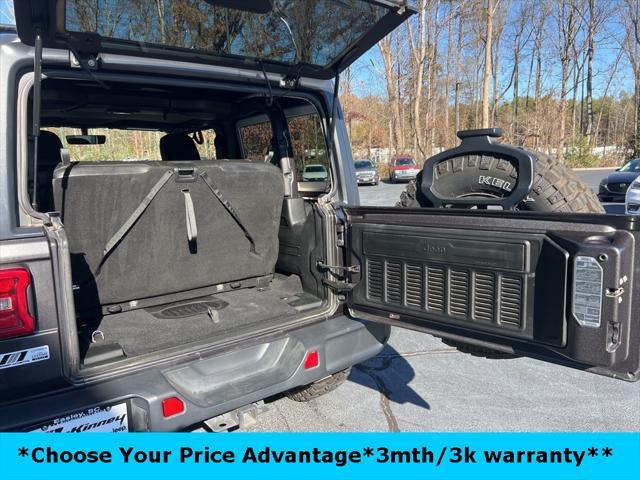 used 2018 Jeep Wrangler car, priced at $33,850