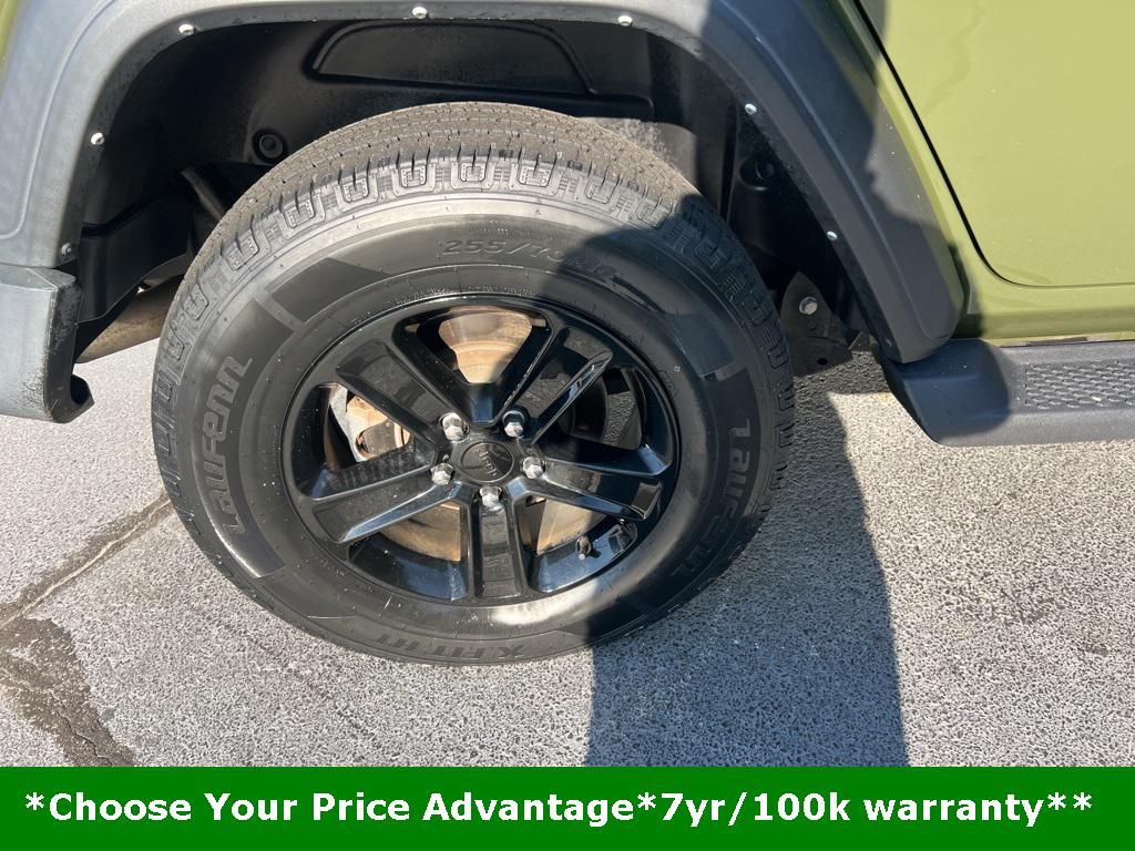 used 2021 Jeep Wrangler Unlimited car, priced at $32,000