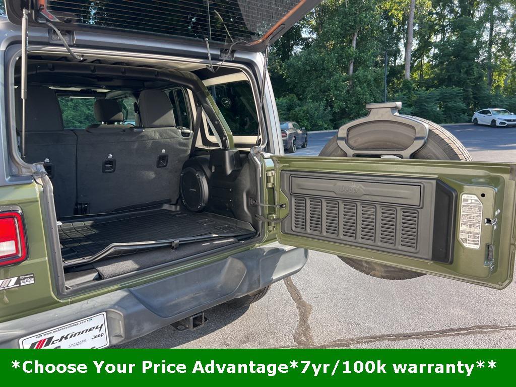used 2021 Jeep Wrangler Unlimited car, priced at $32,000