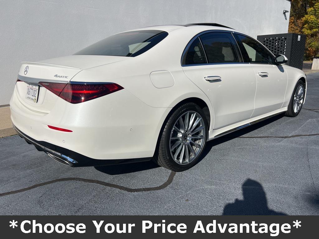 used 2023 Mercedes-Benz S-Class car, priced at $92,800