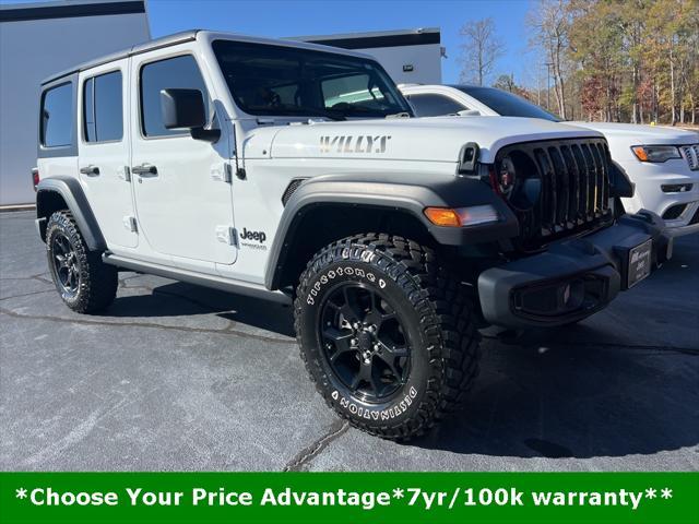 used 2021 Jeep Wrangler car, priced at $37,850