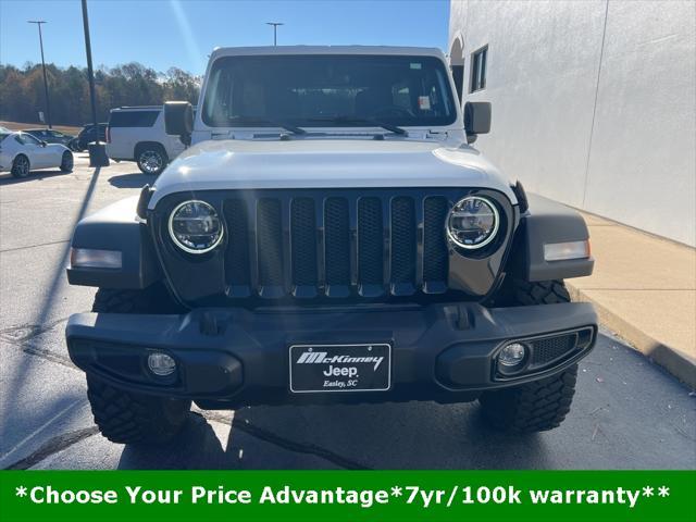 used 2021 Jeep Wrangler car, priced at $37,850