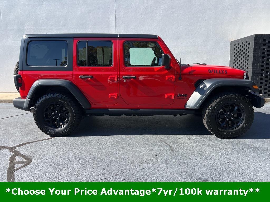 used 2020 Jeep Wrangler Unlimited car, priced at $30,775