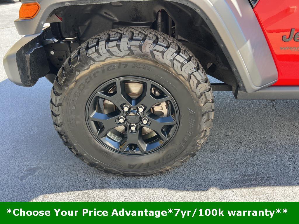 used 2020 Jeep Wrangler Unlimited car, priced at $30,775