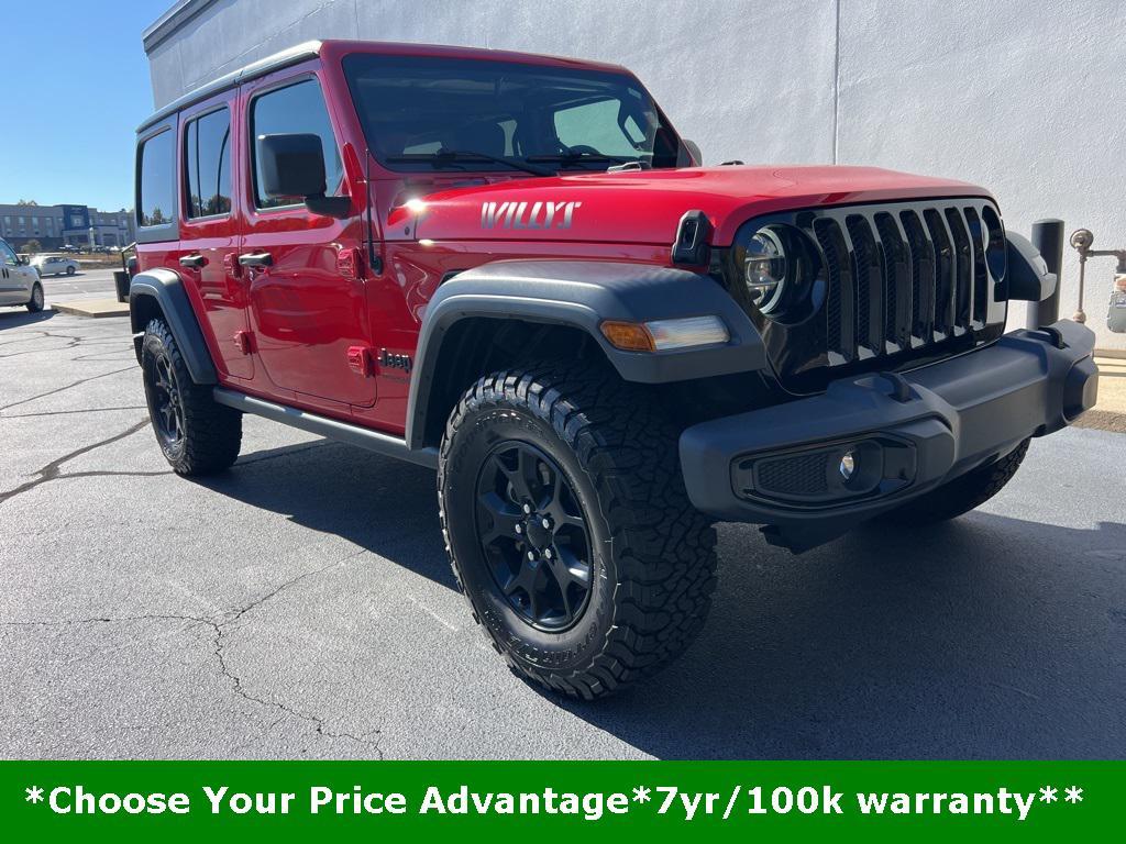 used 2020 Jeep Wrangler Unlimited car, priced at $30,775