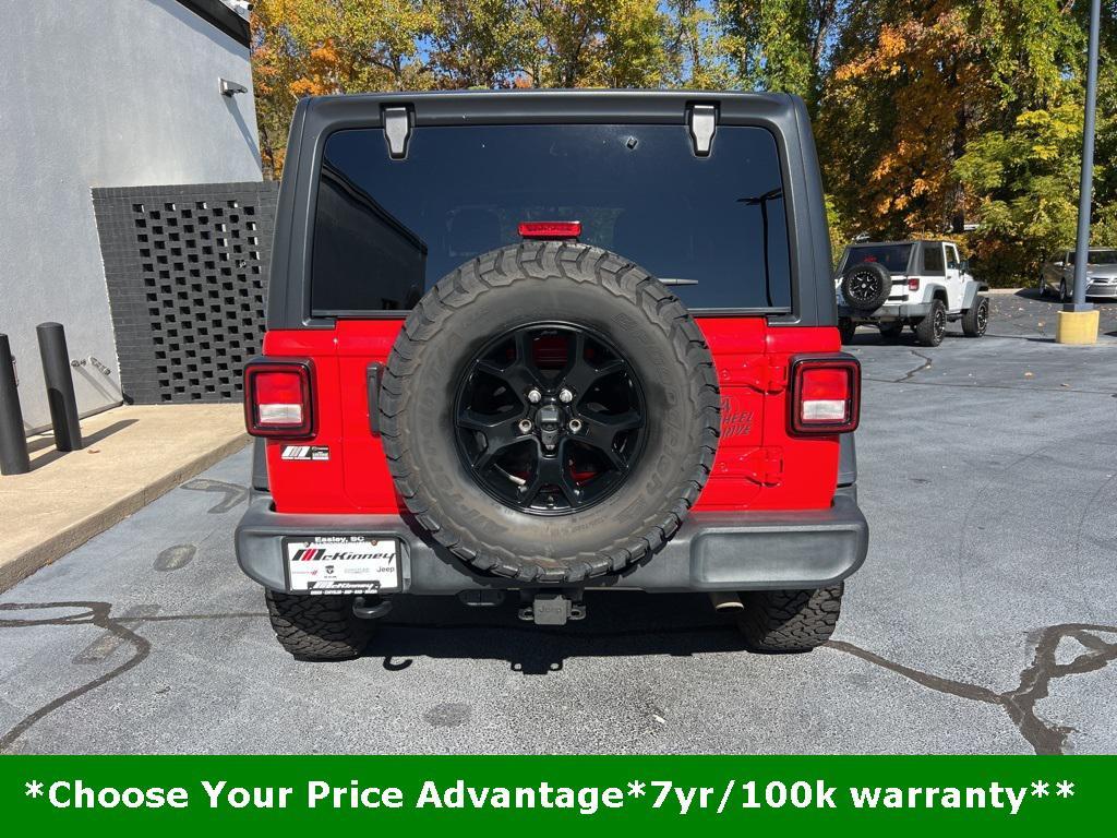 used 2020 Jeep Wrangler Unlimited car, priced at $30,775