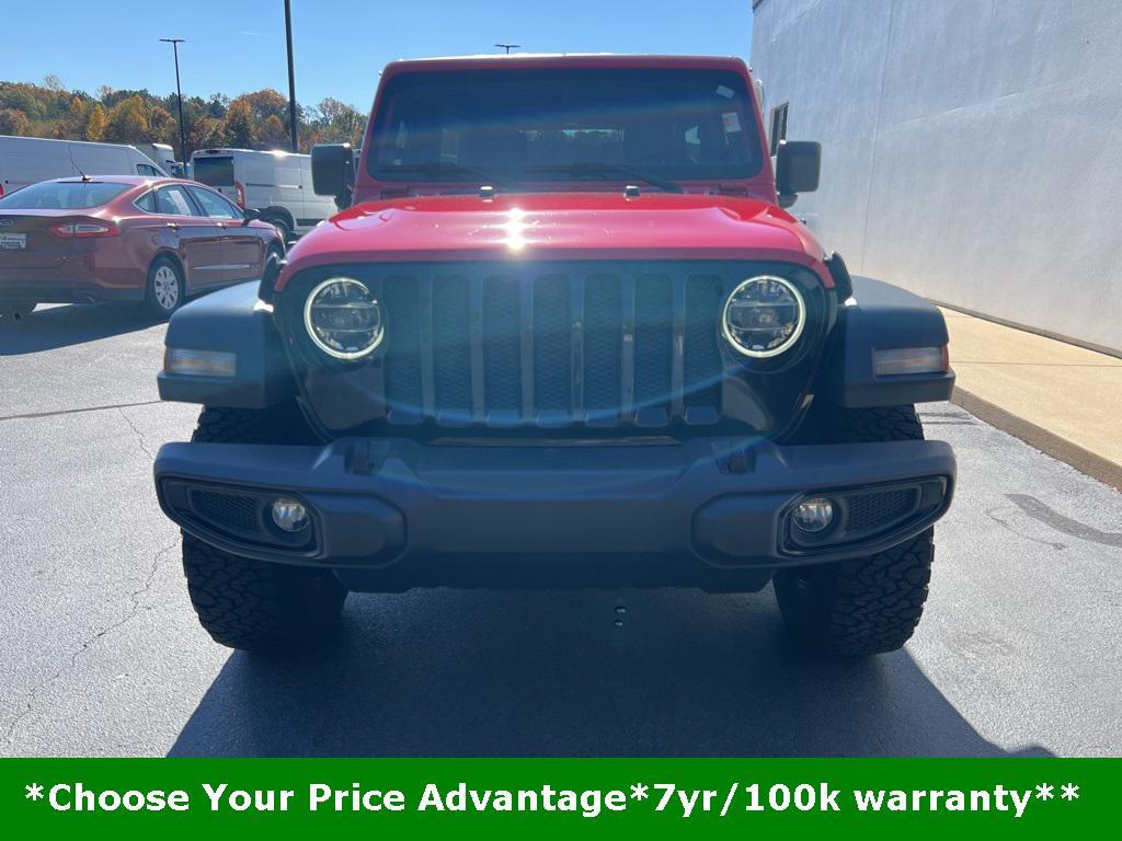used 2020 Jeep Wrangler Unlimited car, priced at $30,775