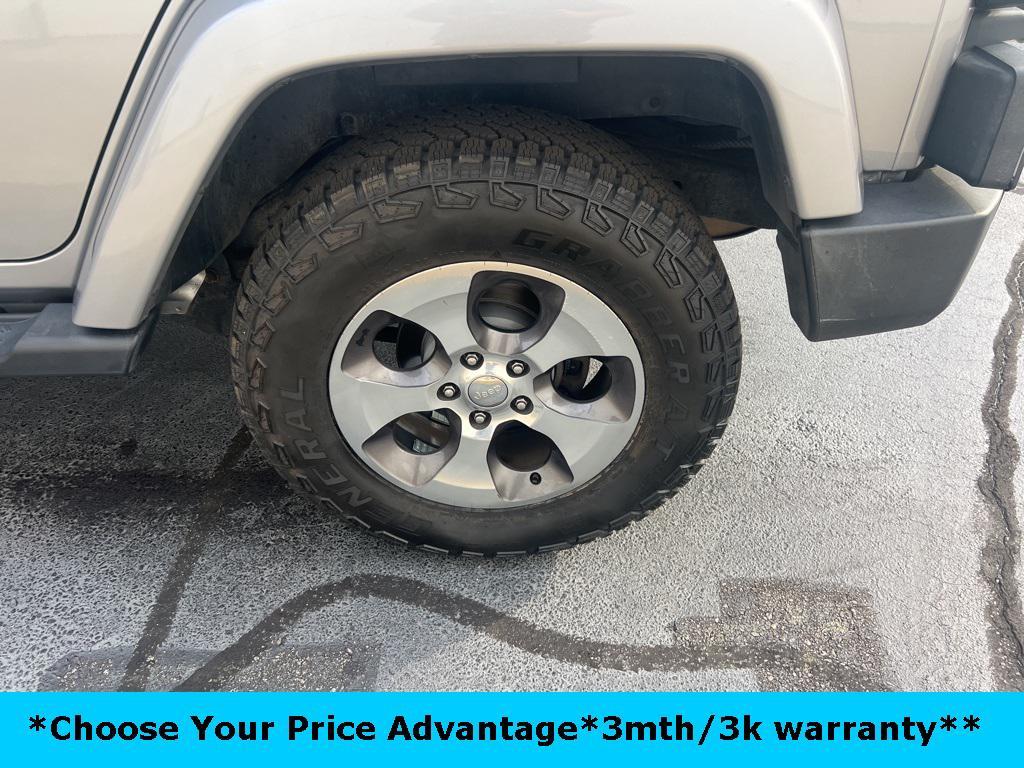 used 2017 Jeep Wrangler Unlimited car, priced at $24,175