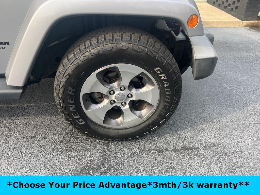 used 2017 Jeep Wrangler Unlimited car, priced at $24,175