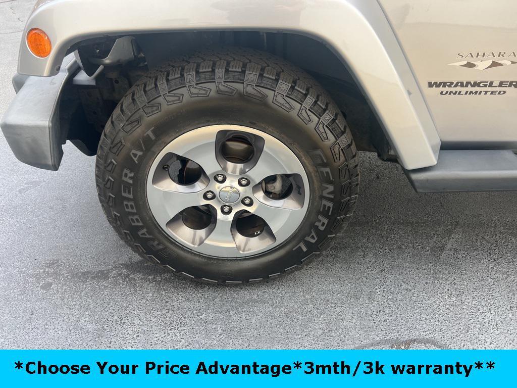used 2017 Jeep Wrangler Unlimited car, priced at $24,175