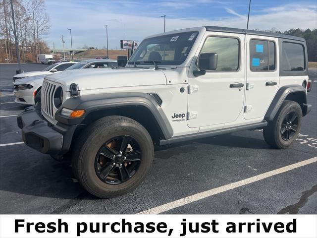 used 2020 Jeep Wrangler Unlimited car, priced at $32,825