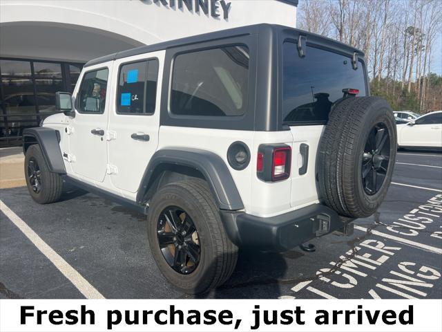 used 2020 Jeep Wrangler Unlimited car, priced at $32,500