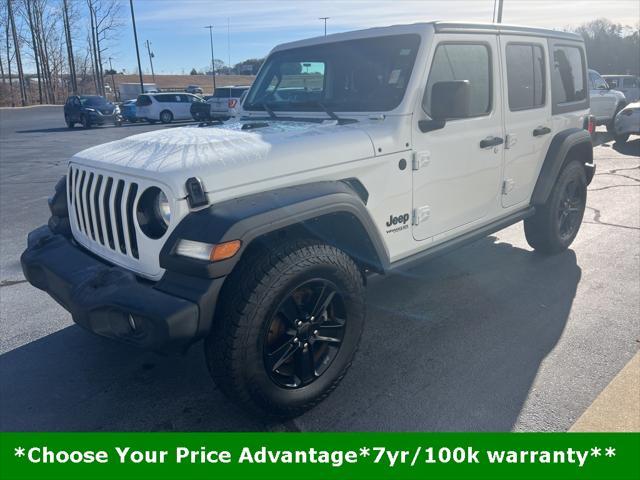 used 2020 Jeep Wrangler Unlimited car, priced at $31,000