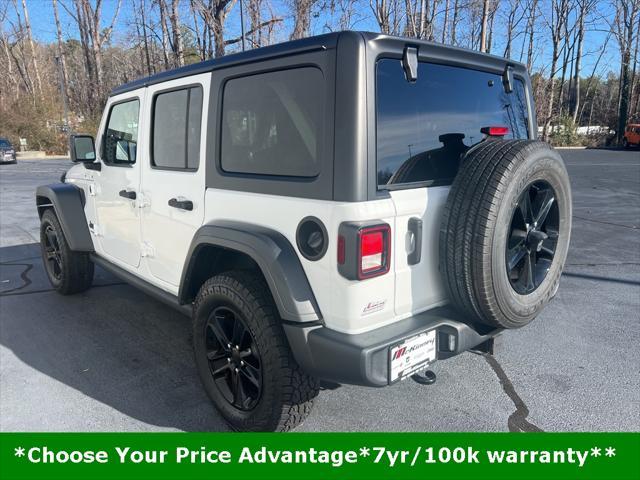 used 2020 Jeep Wrangler Unlimited car, priced at $31,000