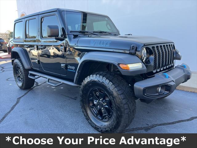 used 2023 Jeep Wrangler 4xe car, priced at $39,000